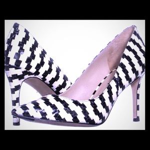 Via Spiga - Black & White Carola Heels 👠